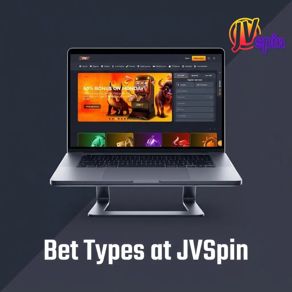 JVSpin bet types explained: single, express accumulator, and system bets for different risk levels