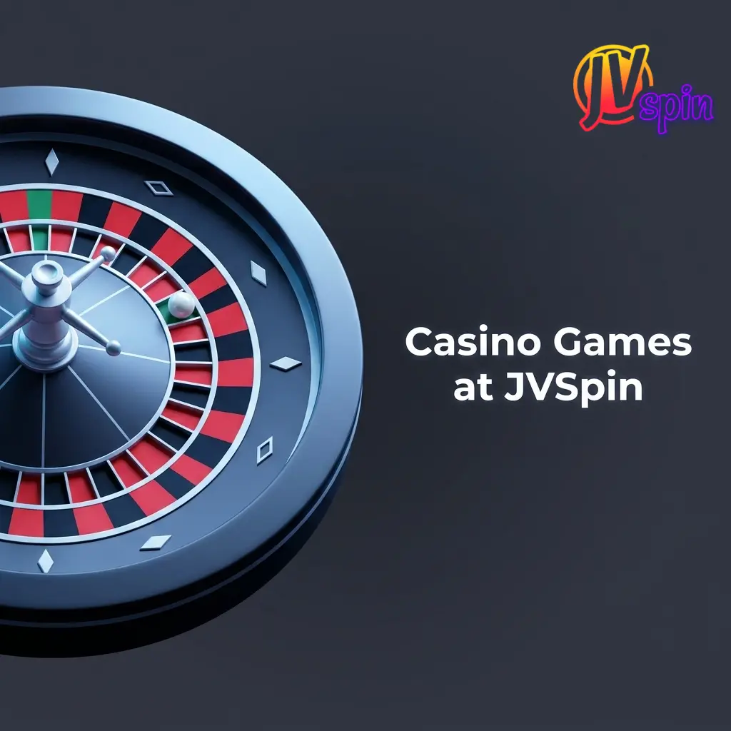JVSpin casino games library with 5000+ titles including slots, live dealer, table games, and jackpots for Canadian players
