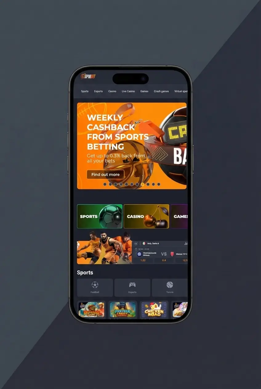 JVSpin mobile app login screen showing sign-in steps on iOS and Android with email, phone, or Google account options