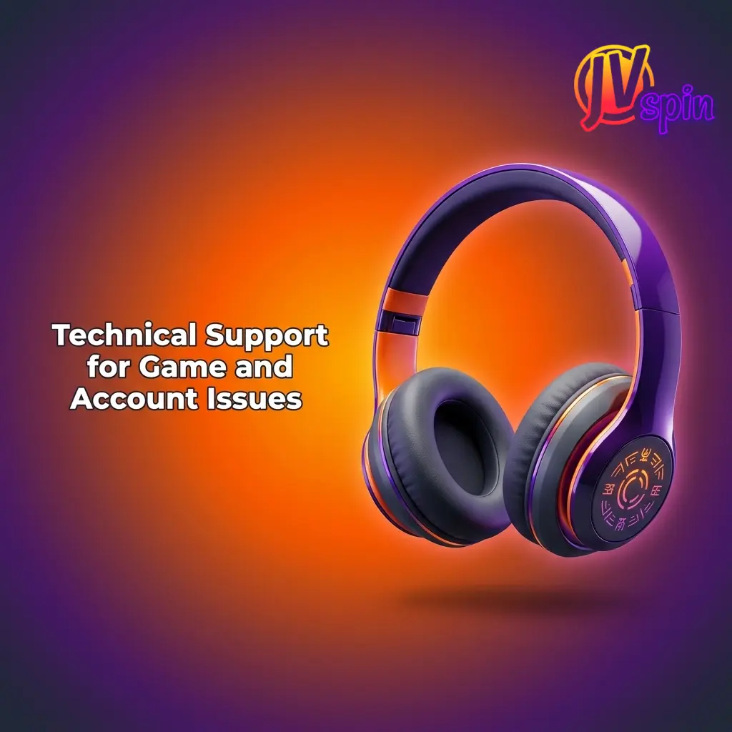 JVSpin technical support team helping players resolve login, payment, and gameplay issues via live chat and email