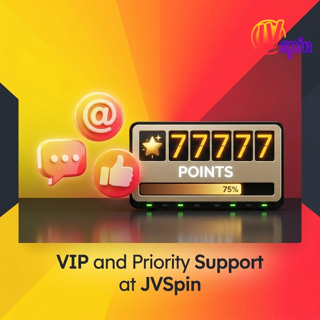 JVSpin VIP and priority support features including dedicated account managers and fast-tracked assistance for high-tier members